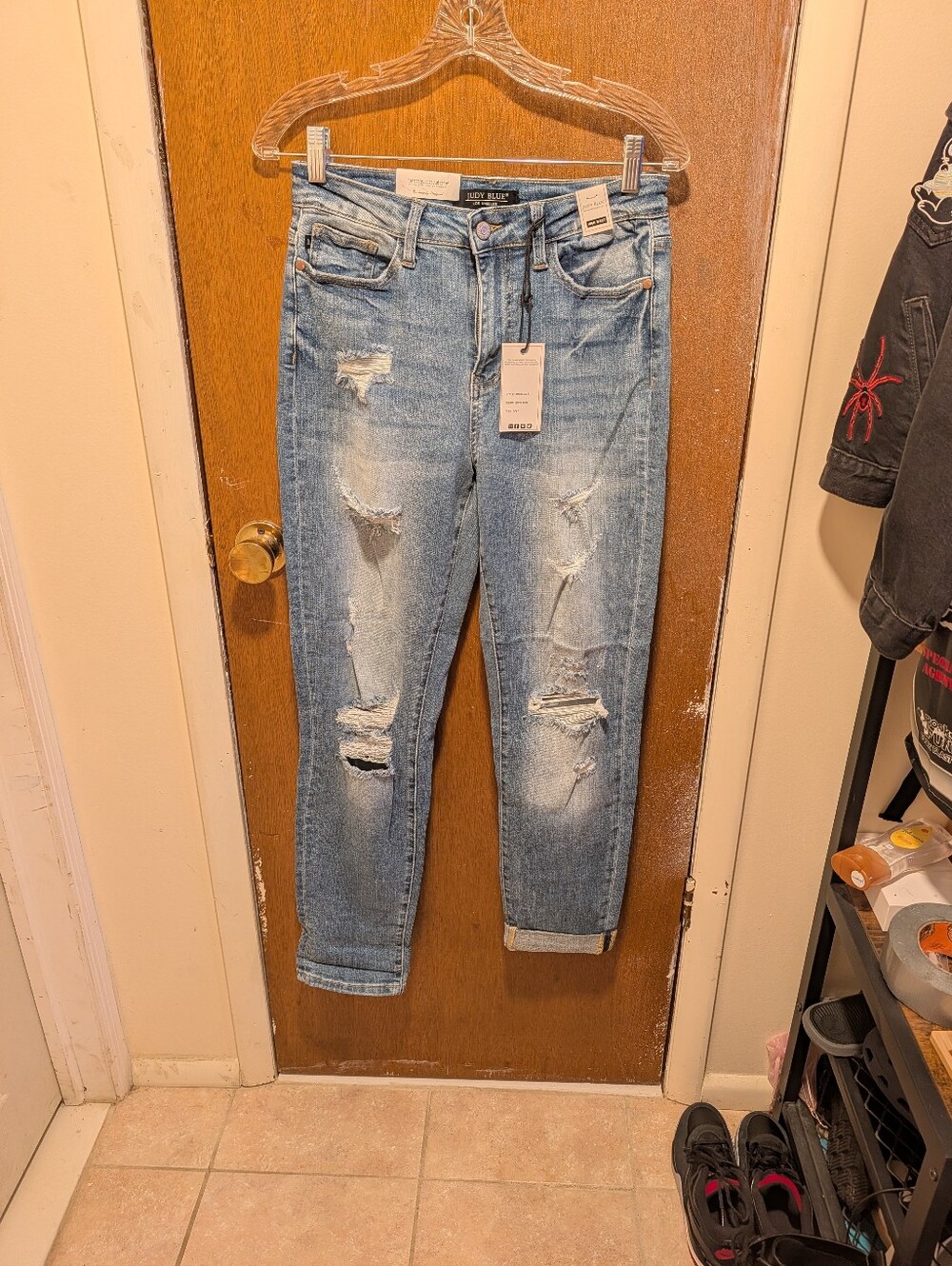 Judy Blue Distressed Women’s Jeans